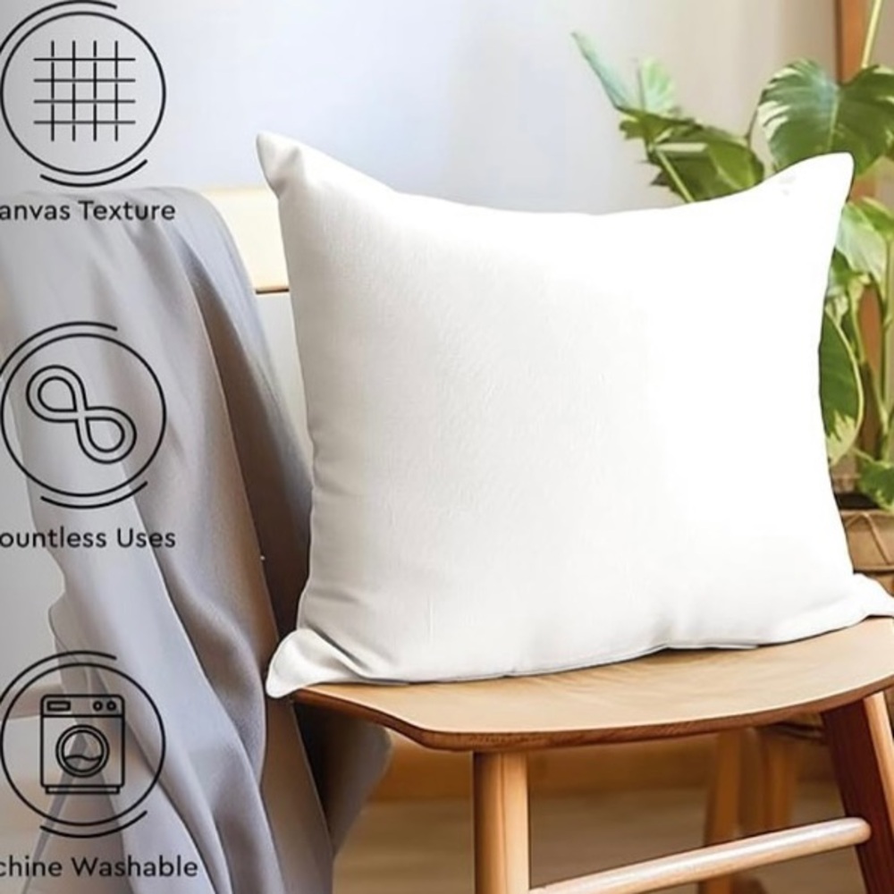 Throw pillow covers. Set of 6.